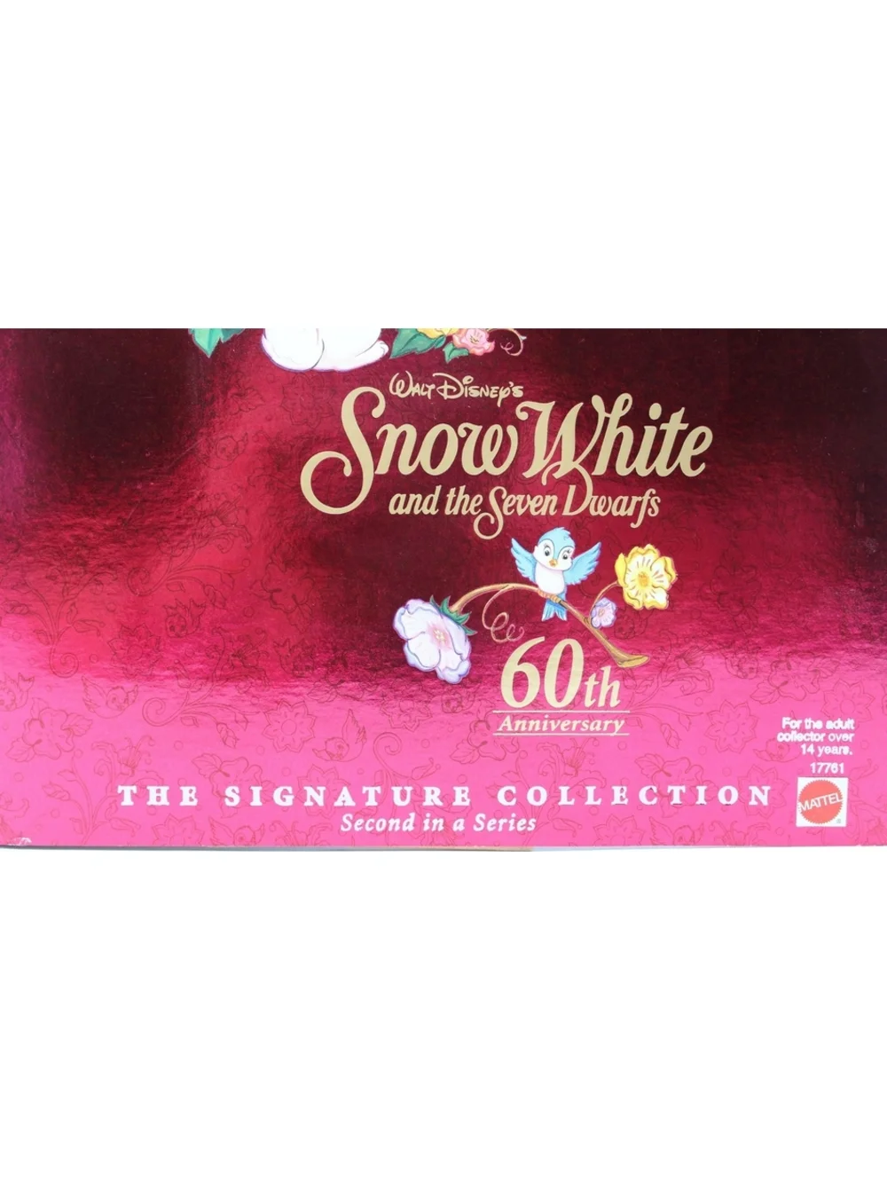 NRFB VTG Disney Mattel Barbie Doll SNOW WHITE 60th ANNIVERSARY DOLL 1997 #17761